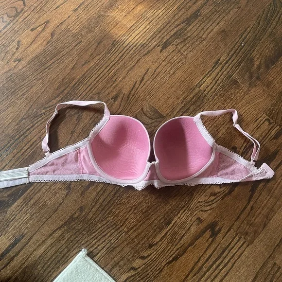 Victorias Secret Dream Angels Lined Demi 32DDD, pink - Picture 4 of 5